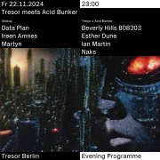 artwork tresor 22 November