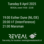 REVEAL event 2025-04-08 Esther Dune, I-F (InterrFerence), Marsman