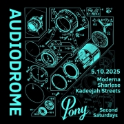 Audiodrome May Flyer