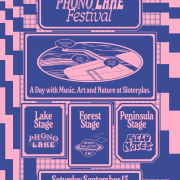 Phono lake poster