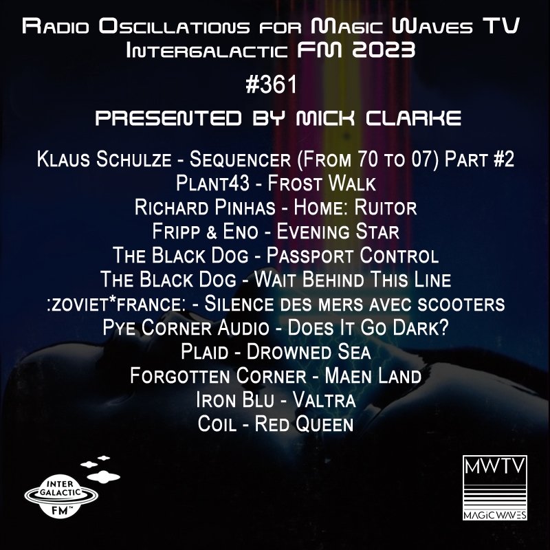 Radio Oscillations Tracklist