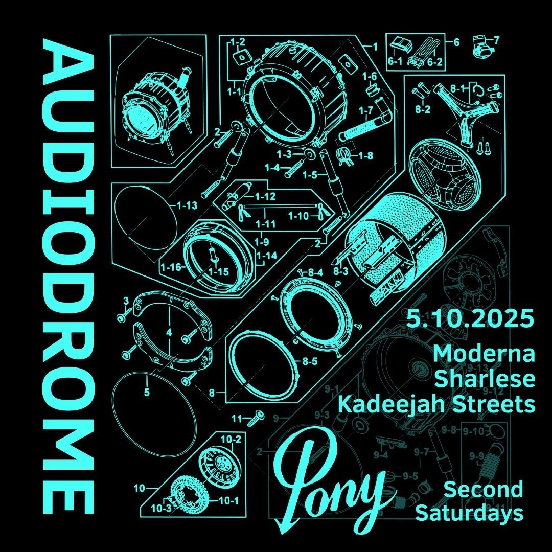 Audiodrome May Flyer