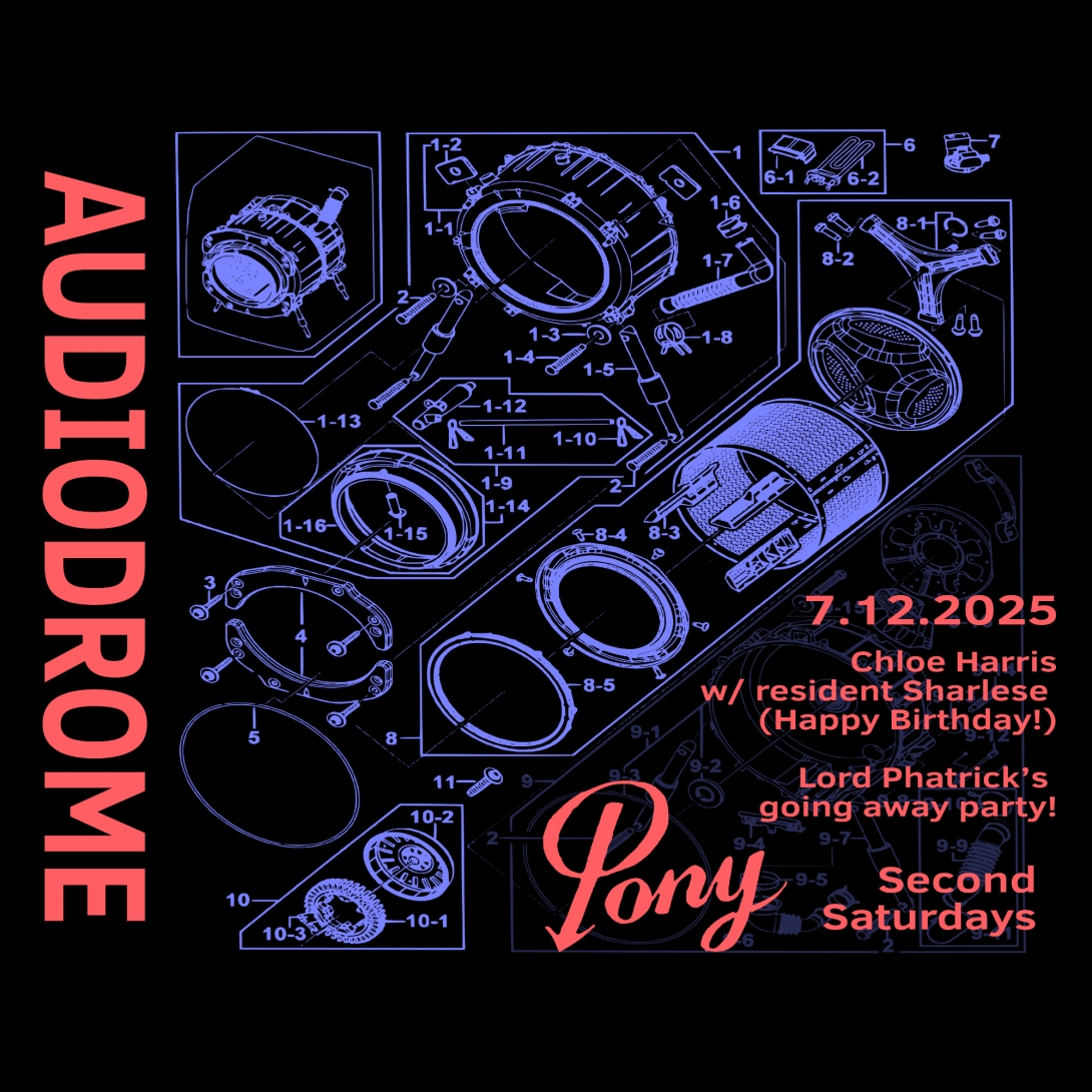 Audiodrome Juli Flyer