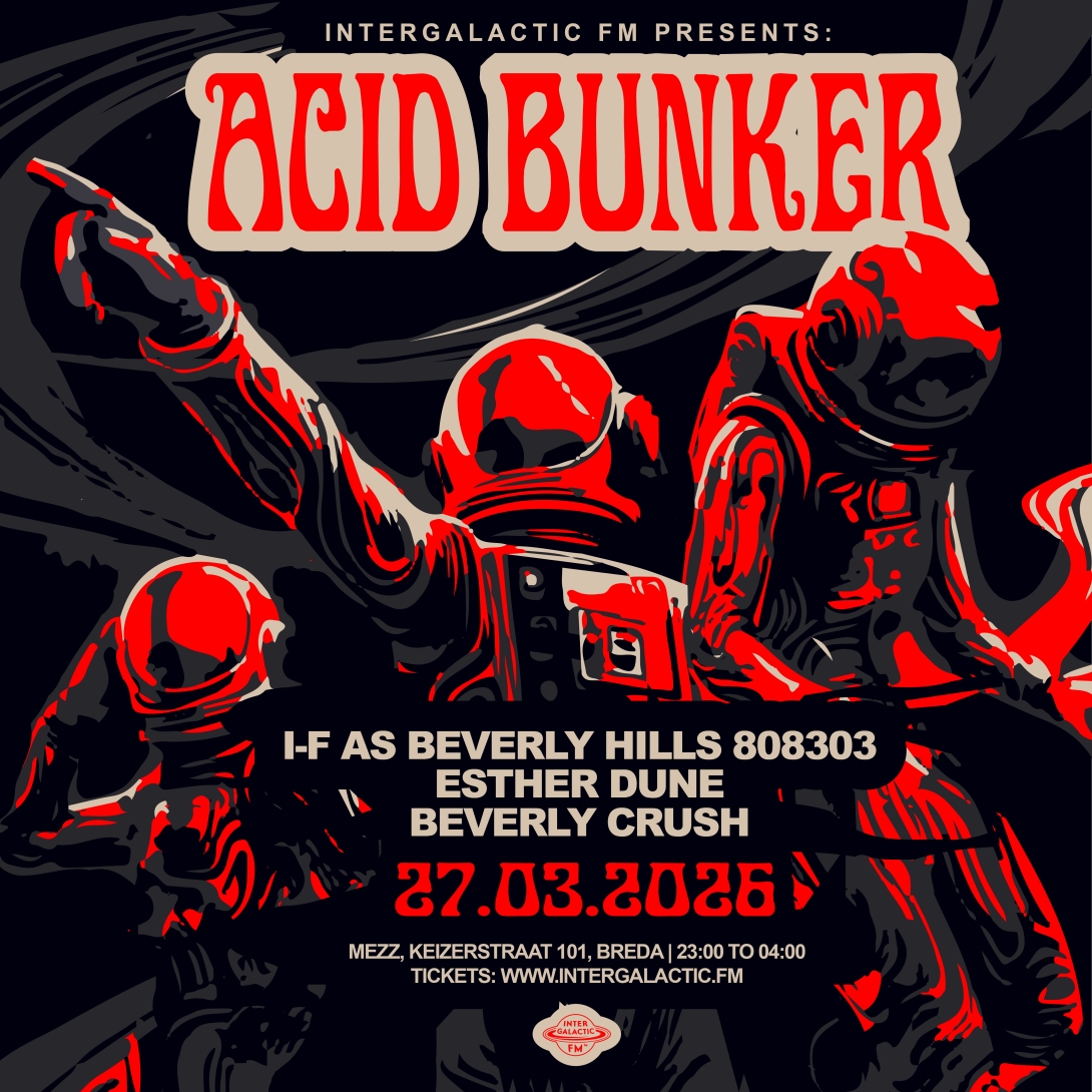 flyer Acid Bunker at Mezz